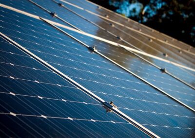 Solar panel cleaning services