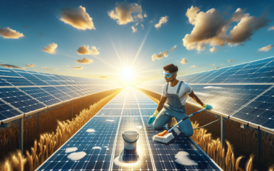 Sunny Savings: Enhancing Solar Panel Performance through Cleaning